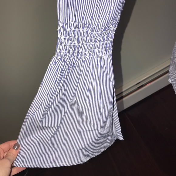 Striped bell sleeve top - Picture 2 of 4